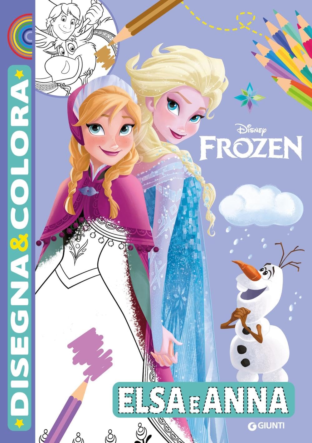 Libro: Elsa e Anna. Disney Frozen. Disegna & colora. Ediz. a colori