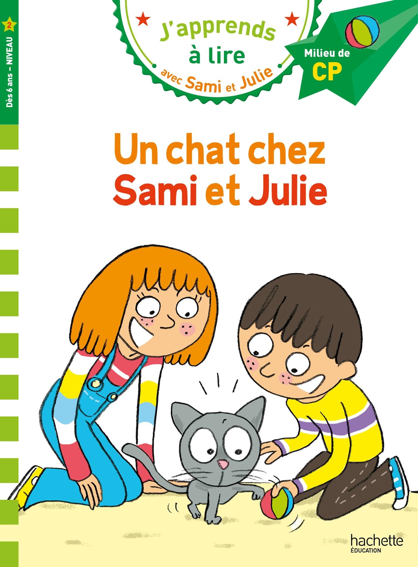 Libro: Un chat chez Sami et Julie: Milieu de CP, Niveau 2