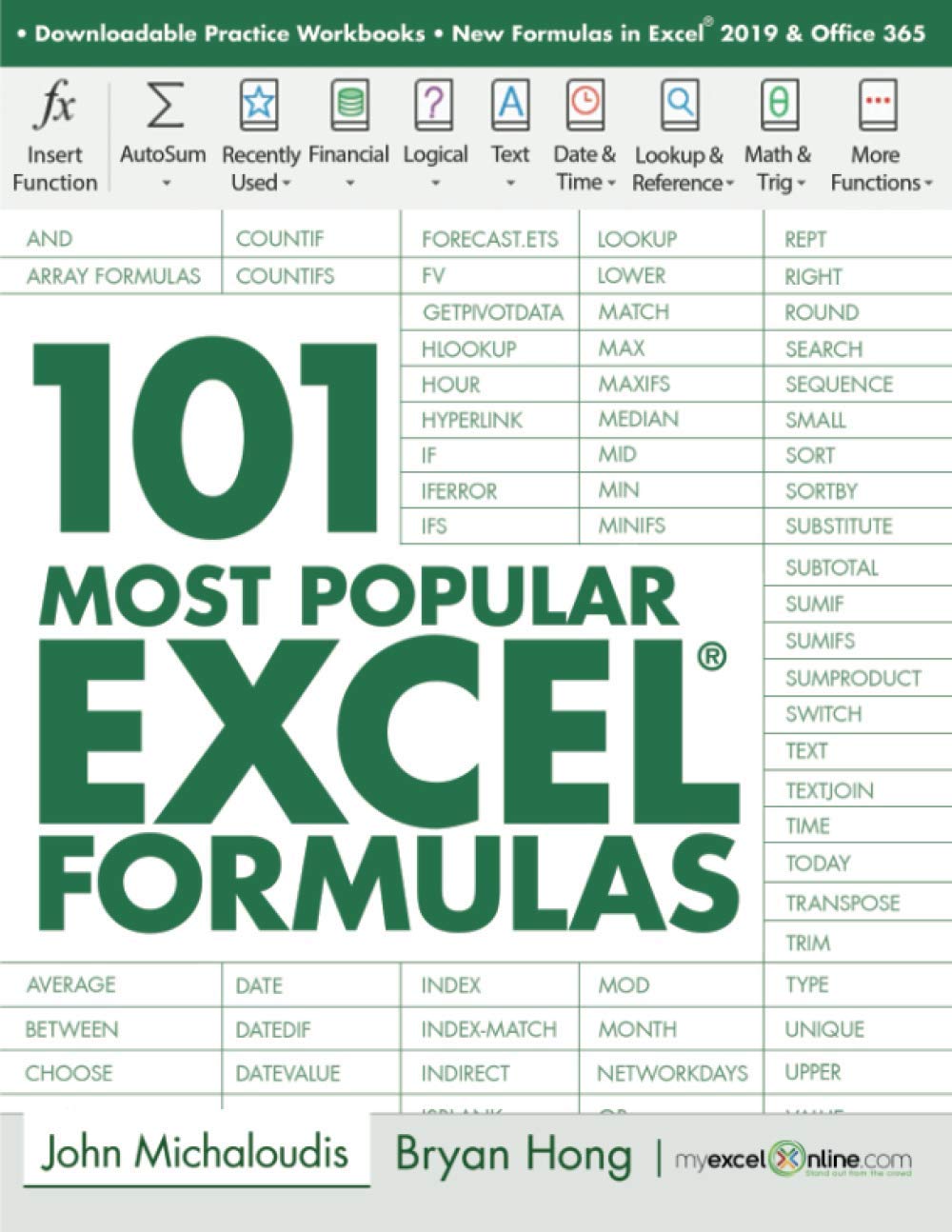 Libro: 101 Most Popular Excel Formulas: 1 (101 Excel Series)