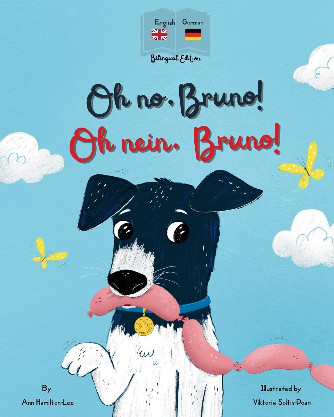 Libro: Oh No, Bruno! Oh Nein, Bruno!: A German & English bilingual book for kids.