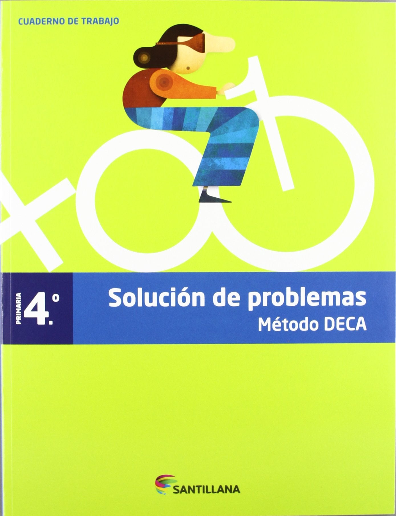 Libro: CUADERNO PROBLEMAS METODO DECA 4 PRIMARIA