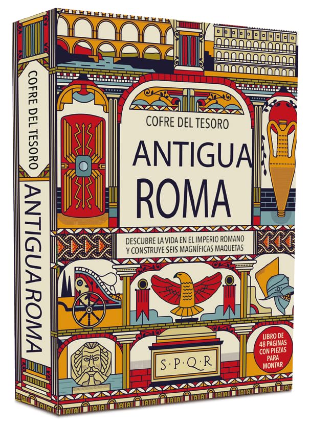 Libro: ANTIGUA ROMA. COFRE DEL TESORO (JUEGOS)