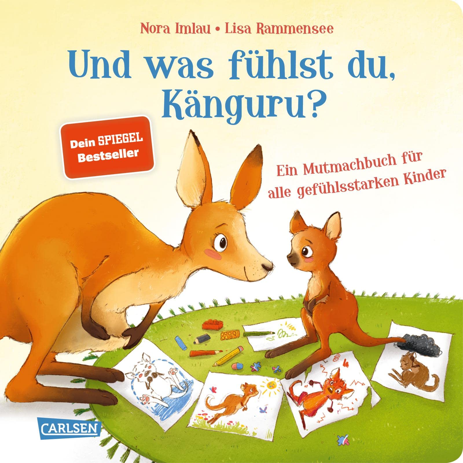 Libro: Und was fühlst du, Känguru?: Ein Mutmachbuch für alle gefühlsstarken Kinder | Liebevolles Pappbilderbuch, das Kindern ab 2 dabei hilft, mit ihren Gefühlen umzugehen