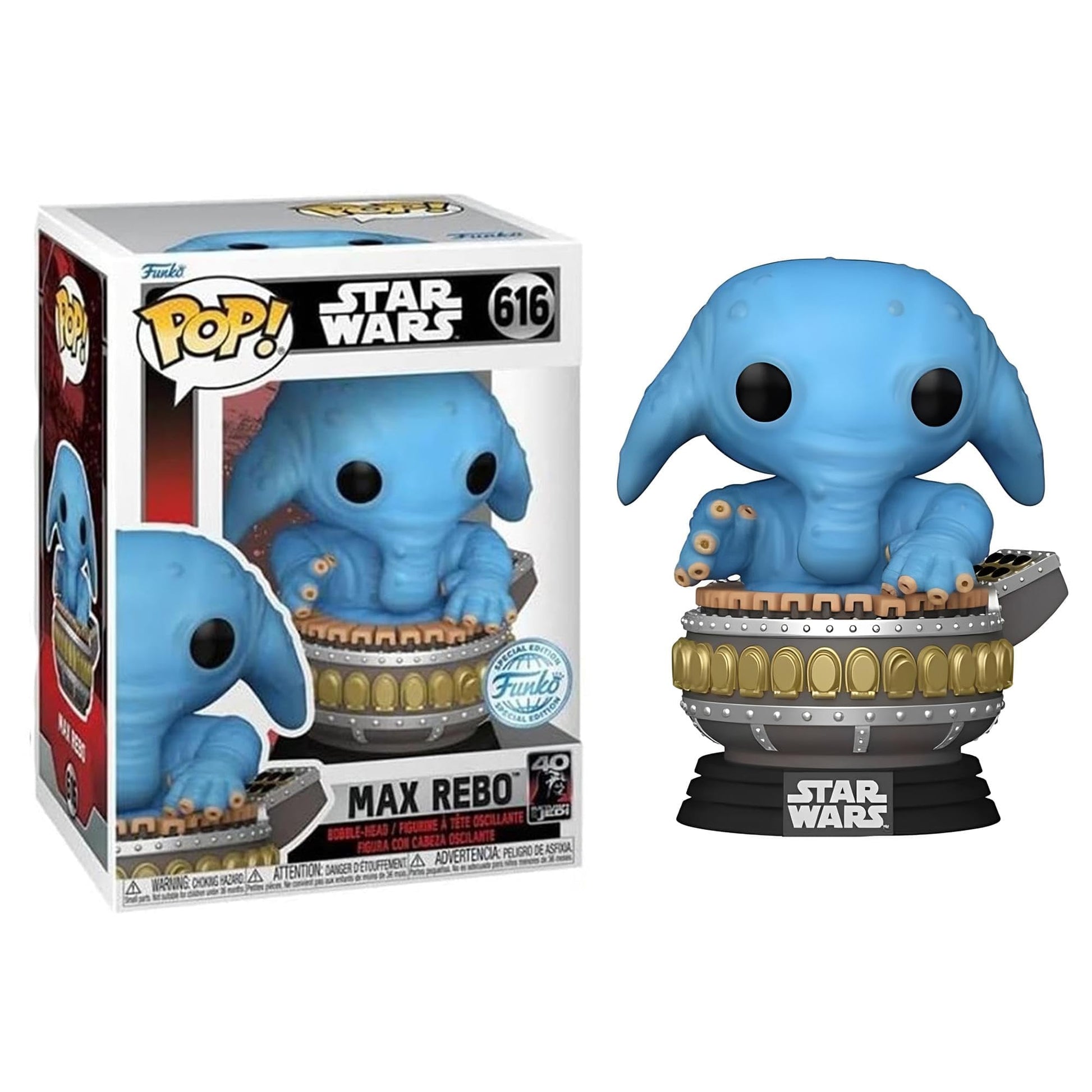 Funko Pop: Star Wars Funko POP | Max Rebo 40th Anniversary