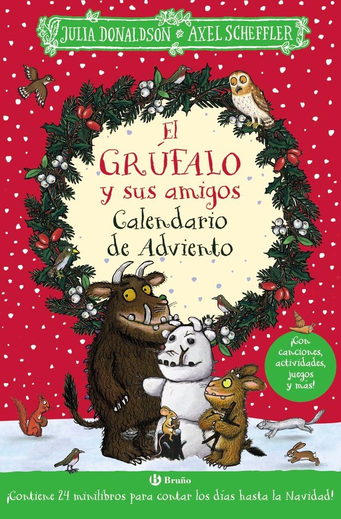 Libro: El grúfalo y sus amigos. Calendario de Adviento