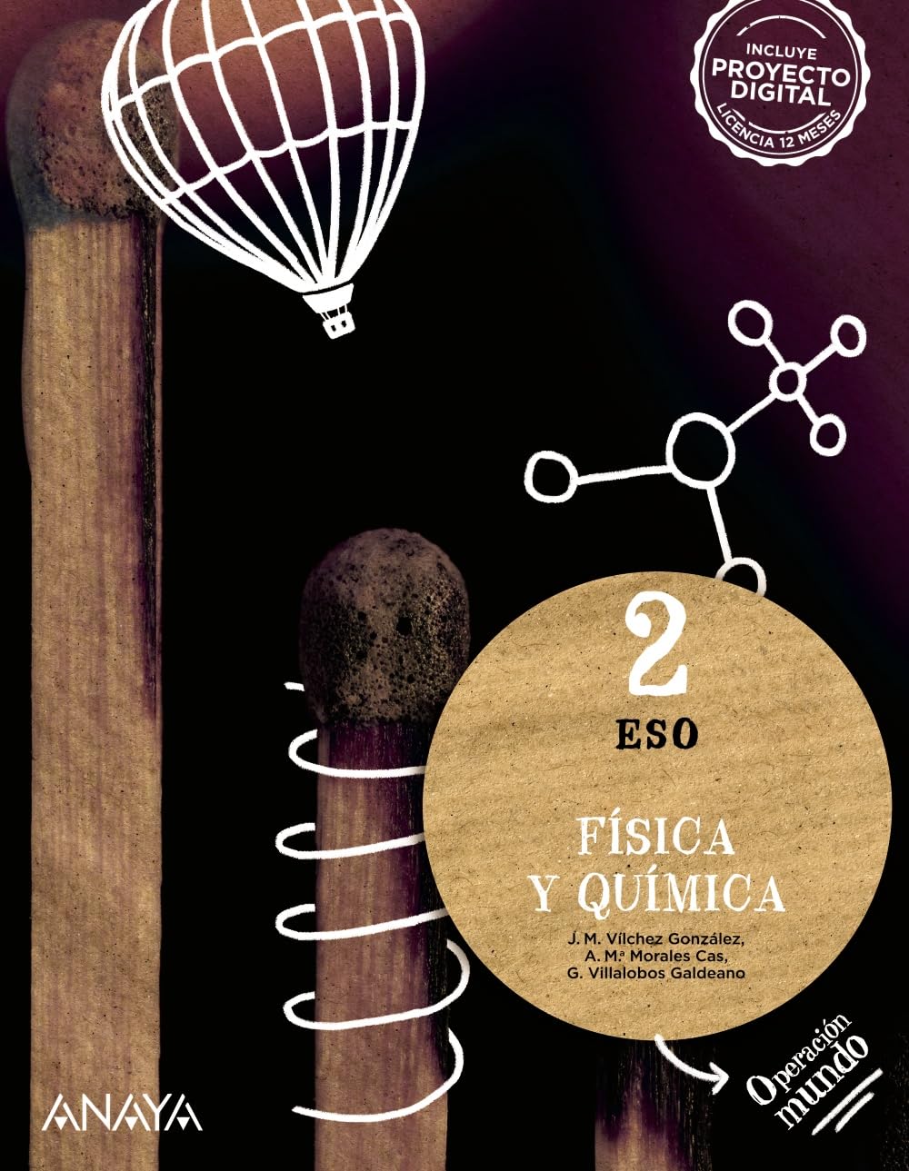 Libro: Física y Química 2 (Operación Mundo)