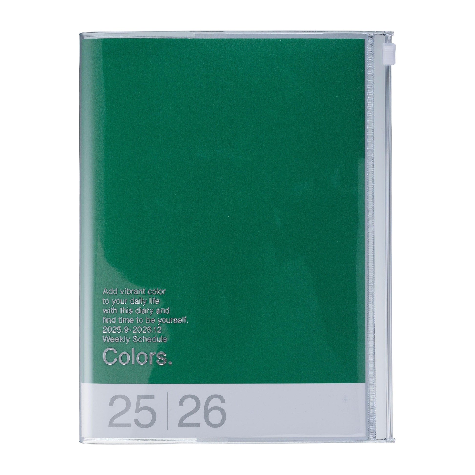 Libro: MARK'S 2025/26 Taschenkalender, A5 Colors // Green