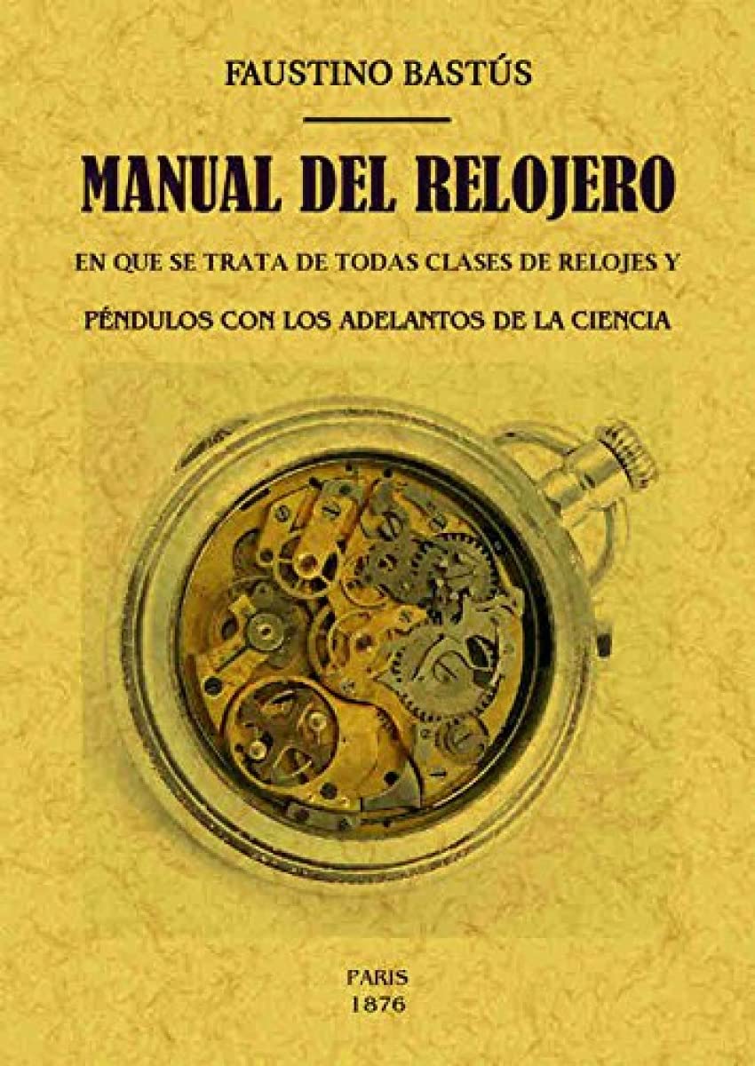 Libro: Manual del relojero