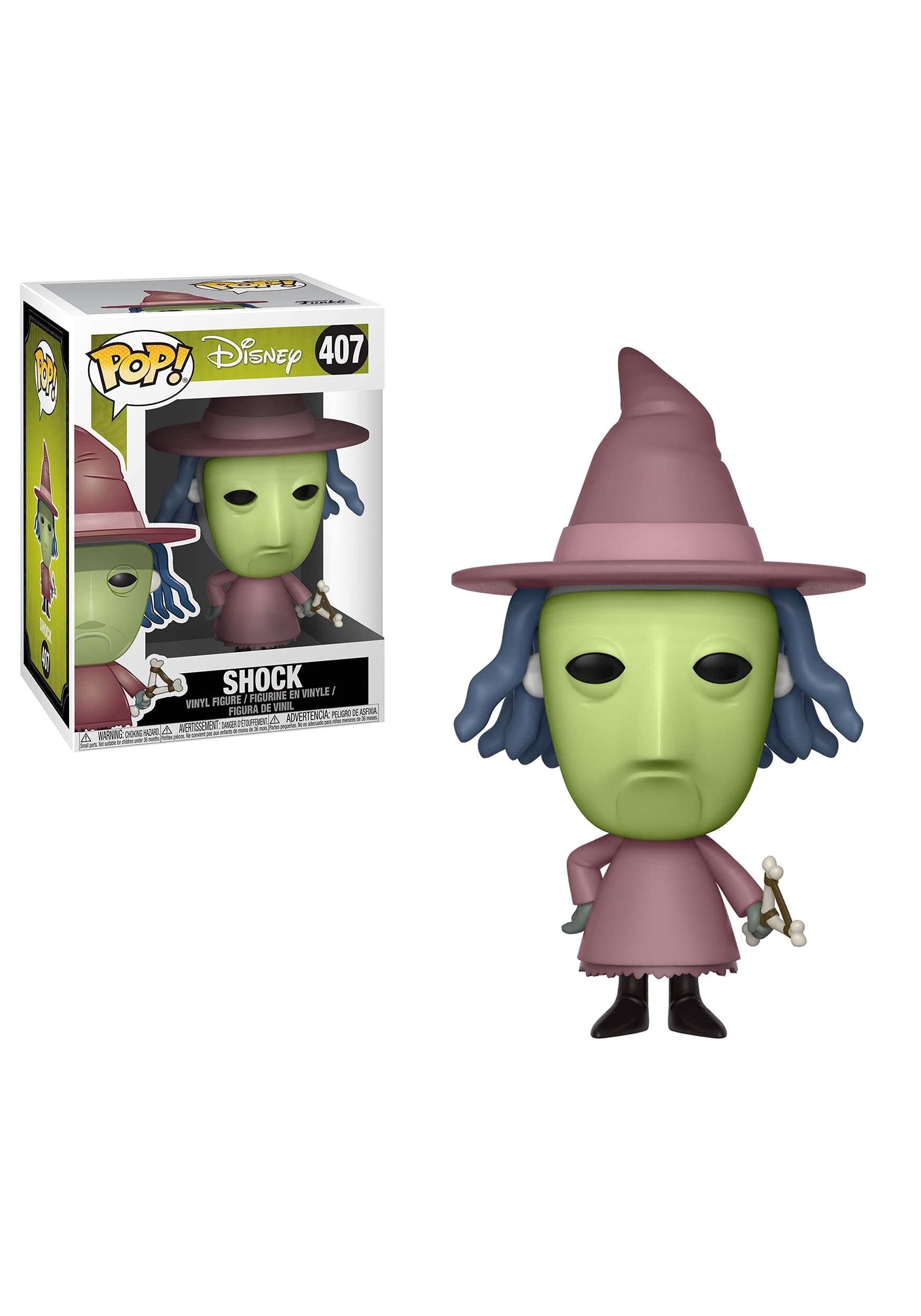 Funko Pop! Disney: Pesadilla Antes de Navidad Shock Collectible Figura, Multicolor