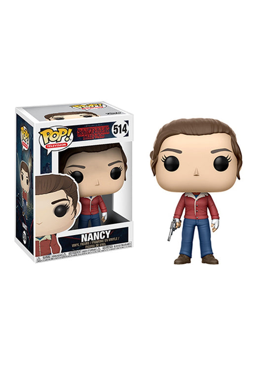 Funko Pop Television: Stranger Things - Nancy with Gun Collectible Figura
