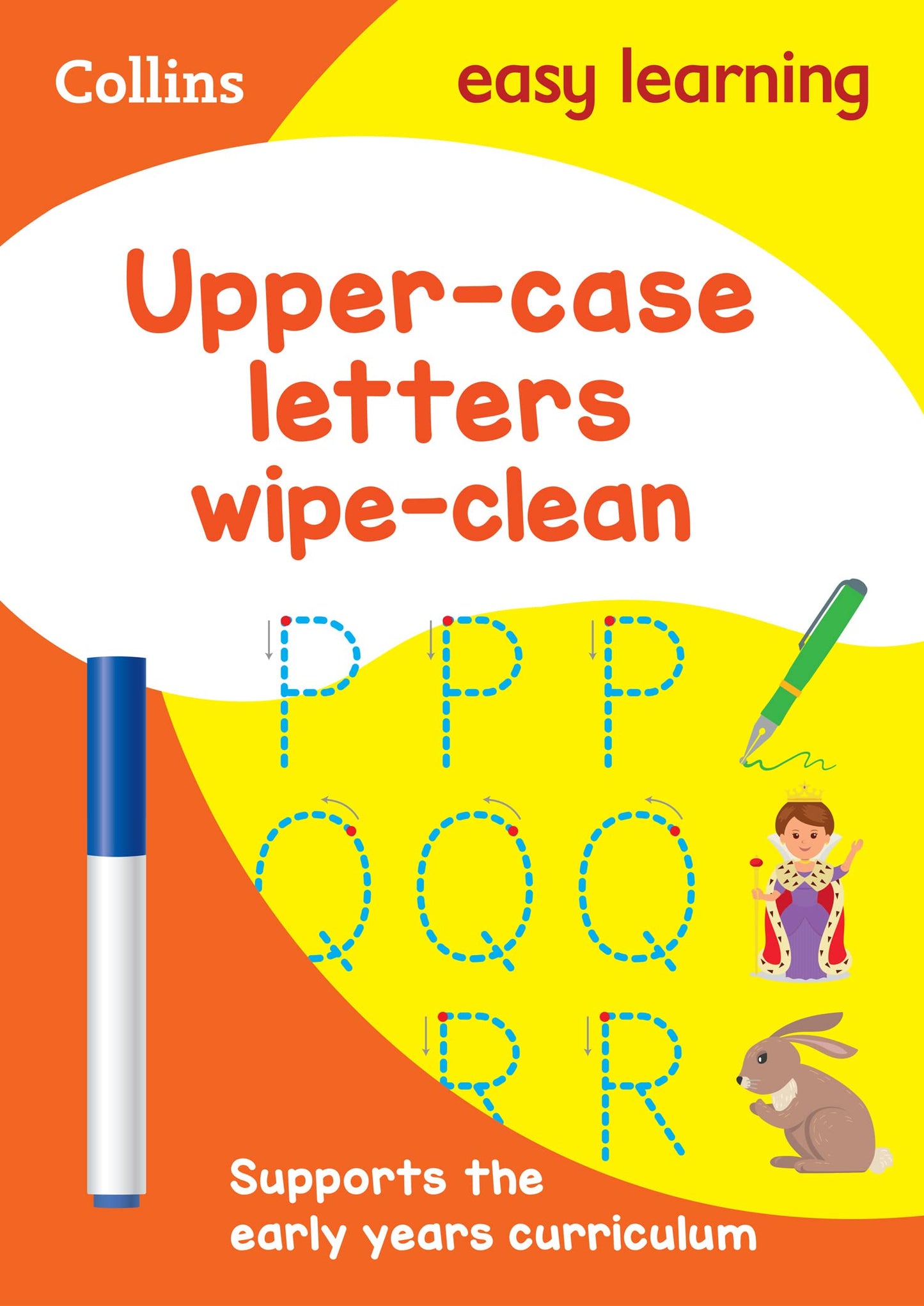 Libro: Upper Case Letters Age 3-5 Wipe Clean Activity Book: Ideal for home learning (Collins Easy Learning Preschool)