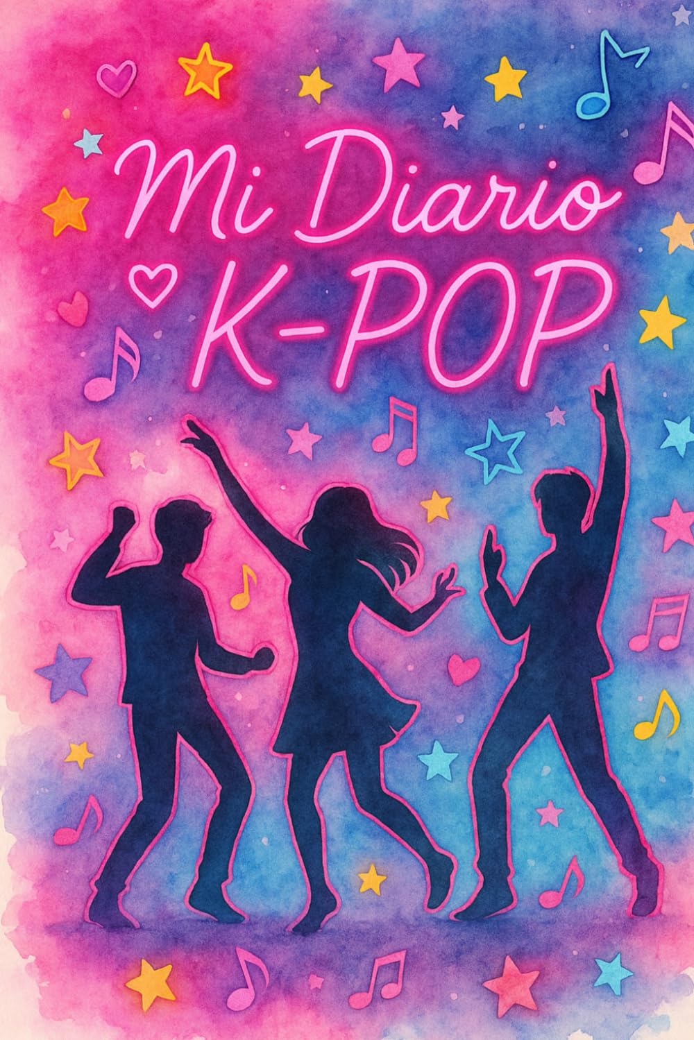 Libro: MI DIARIO K POP: Libreta de Escritura para Fans K POP | Escribe tus Aventuras y Apuntes Escolares en Tu Nuevo Cuaderno - Contiene 100 Páginas Fechadas en 6" x 9" (Spanish Edition)