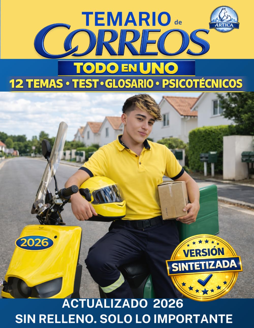 Libro: TEMARIO CORREOS ACTUALIZADO– VERSIÓN OPTIMIZADA DE REPASO COMPLETO 12 TEMAS + TEST + GLOSARIO + PSICOTÉCNICOS: Todo lo que necesitas para el examen, ... INCLUYE GLOSARIOS, TEST Y... ¡MUCHO MÁS!)