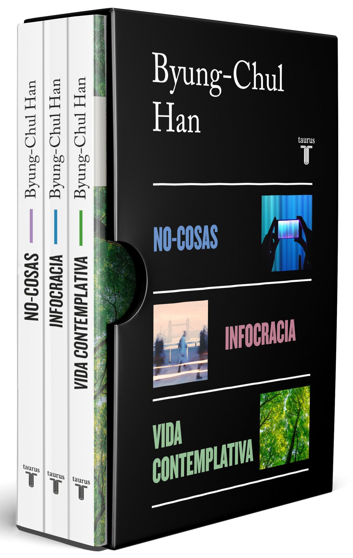 Estuche Byung Chul Han: No-cosas / Infocracia / Vida Contemplativa (Pensamiento)