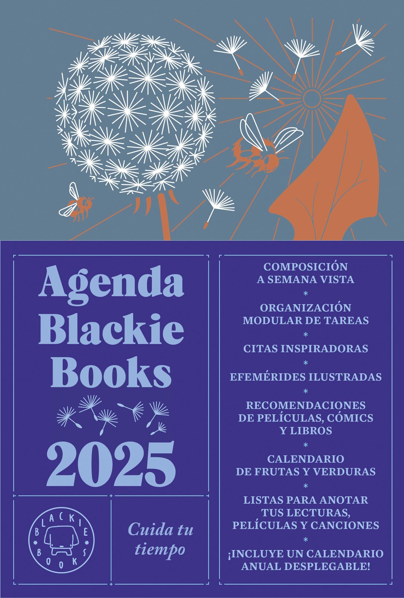 Libro: Agenda Blackie Books 2025: Cuida tu tiempo