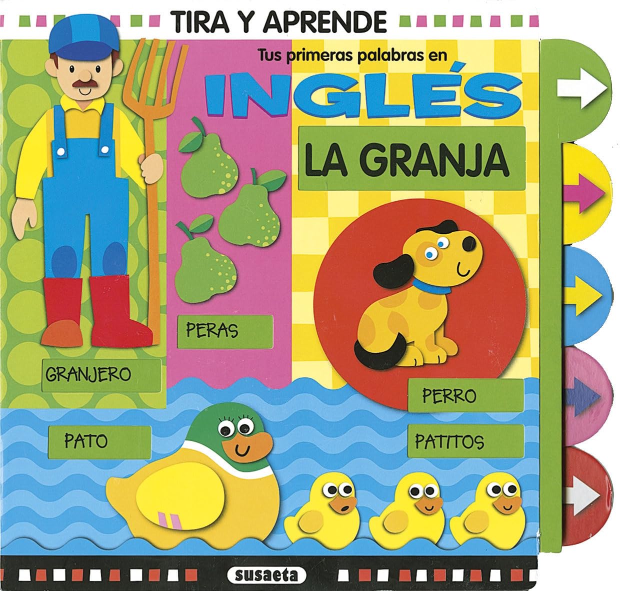 Libro: Tus primeras palabras en inglés. La granja