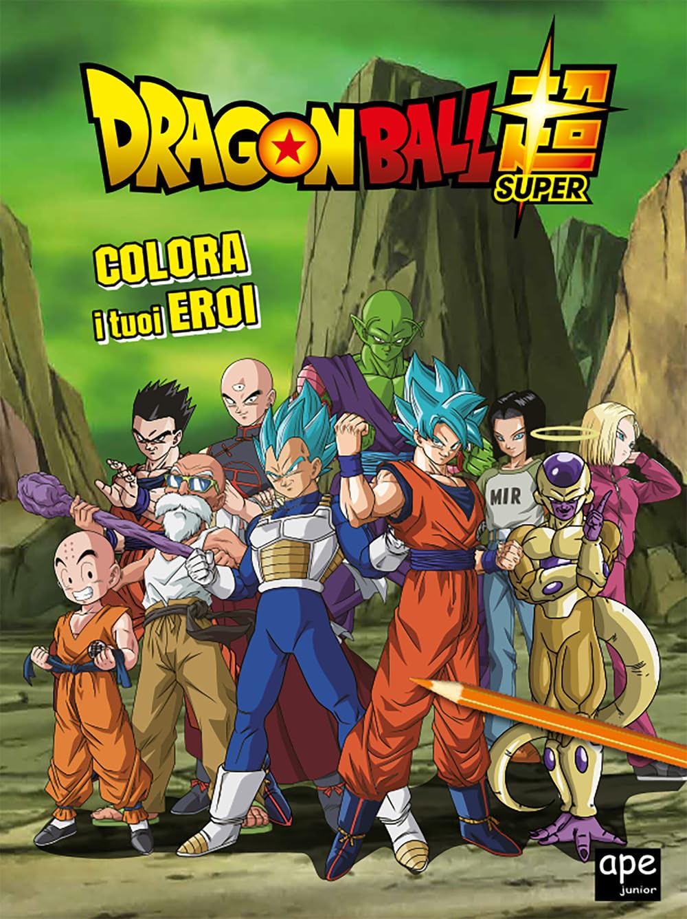 Libro: Colora i tuoi eroi. Dragon Ball. Ediz. a colori (Libri da colorare)