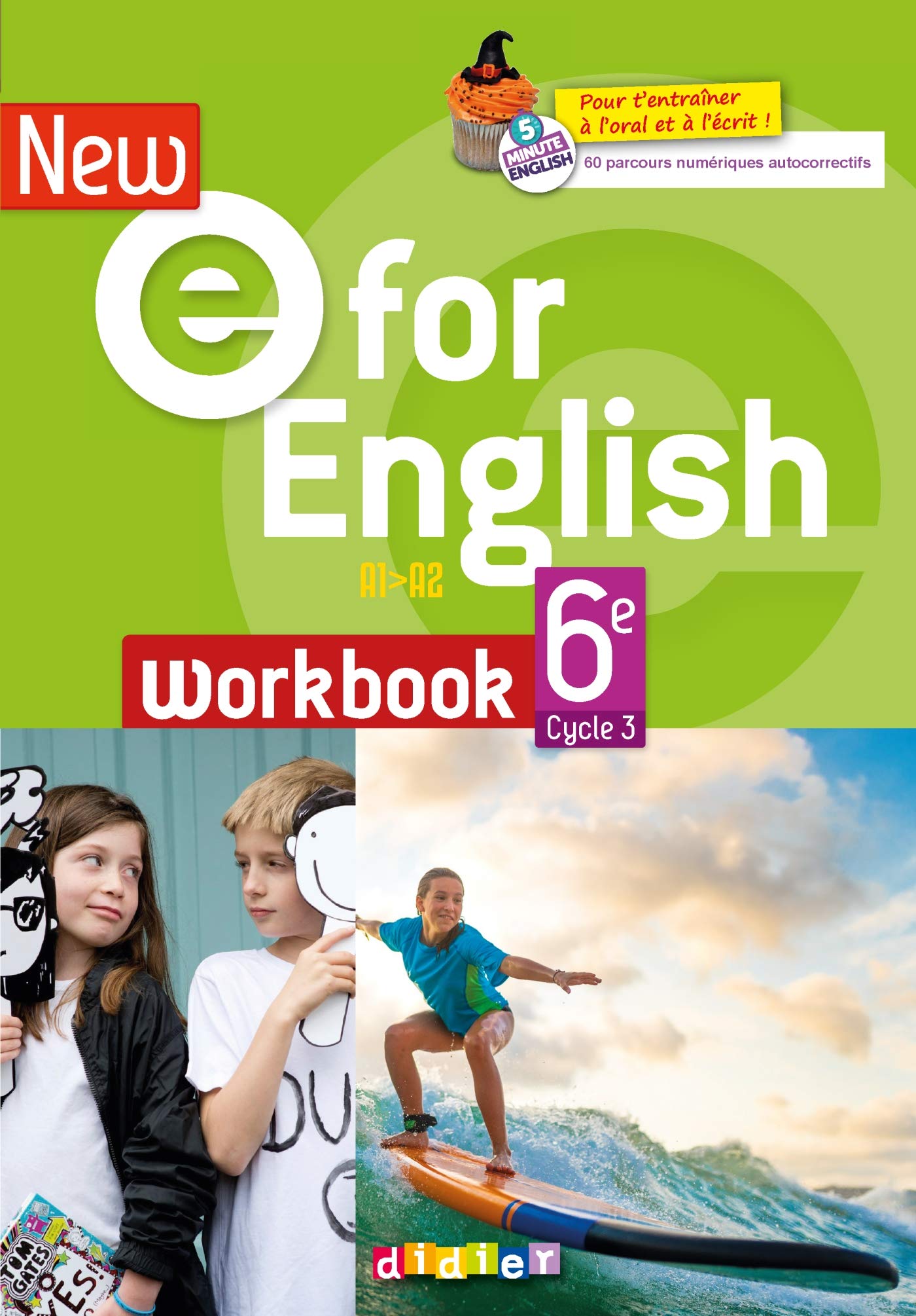 Libro: New E For English 6ème - Anglais Ed.2021 - Cahier