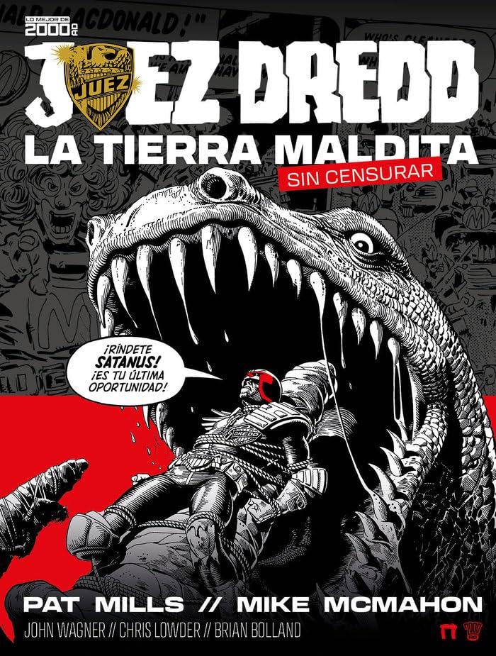 Libro: JUEZ DREDD: LA TIERRA MALDITA