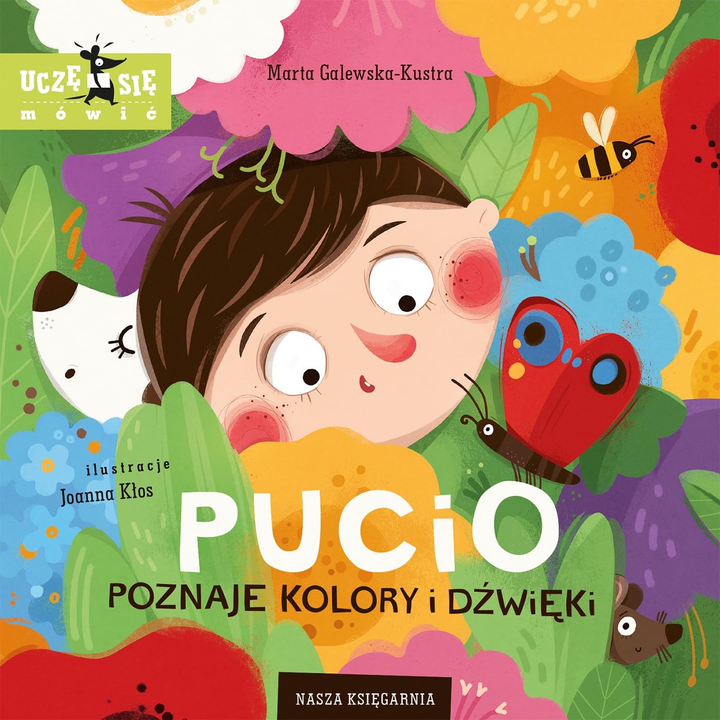 Libro: Pucio poznaje kolory i dźwięki