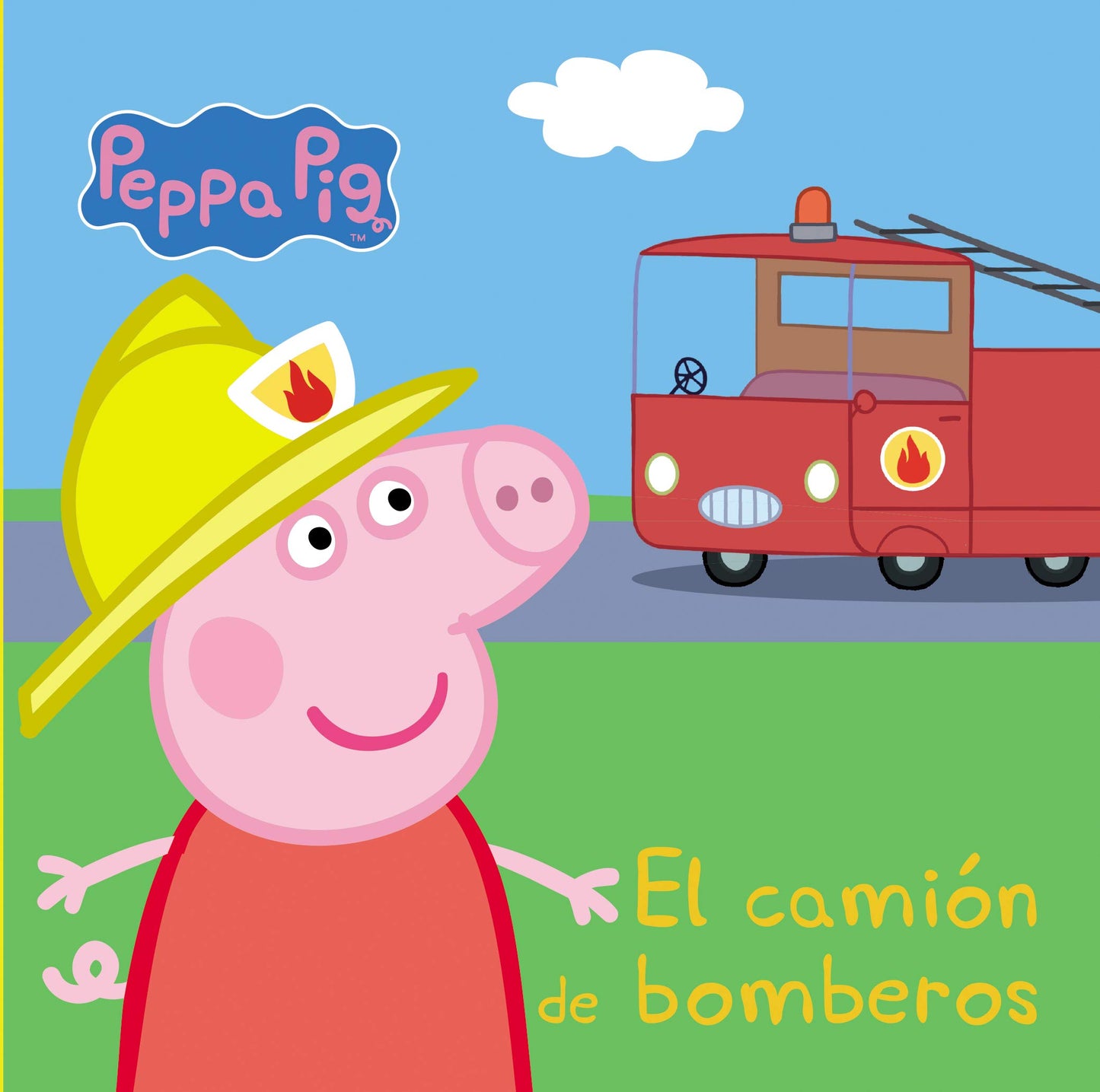 Libro: Peppa Pig. Libro de cartón - El camión de bomberos