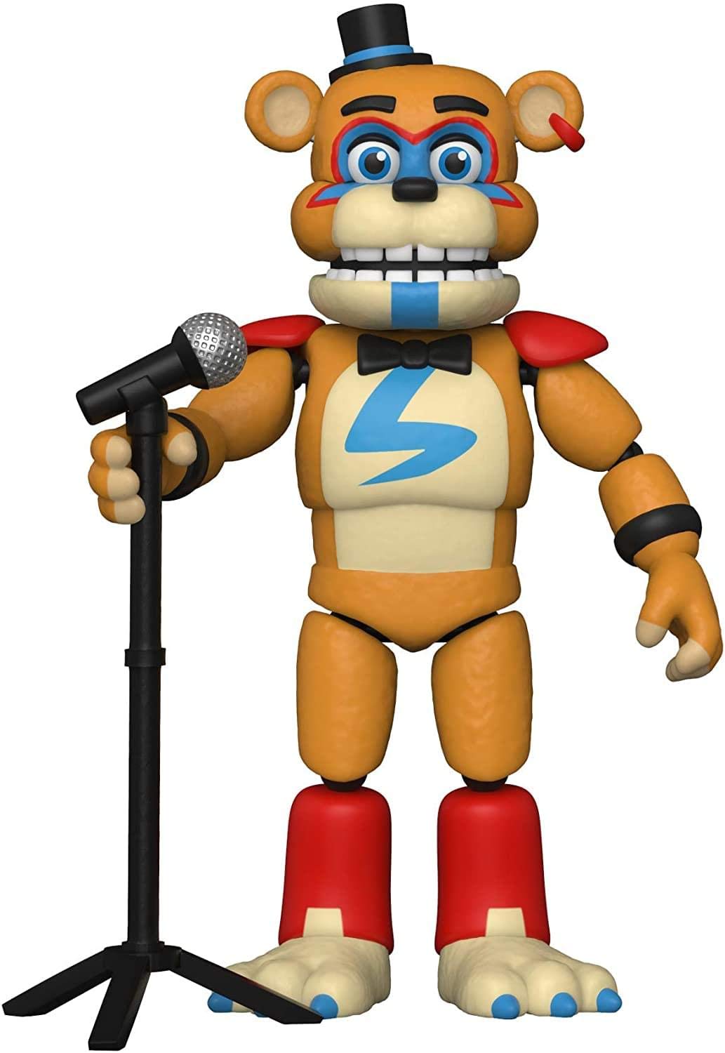 Funko Pop: POP Funko Figura de Acción: Five Nights at Freddy's, Security Breach - Glamrock Fred, Multicolor