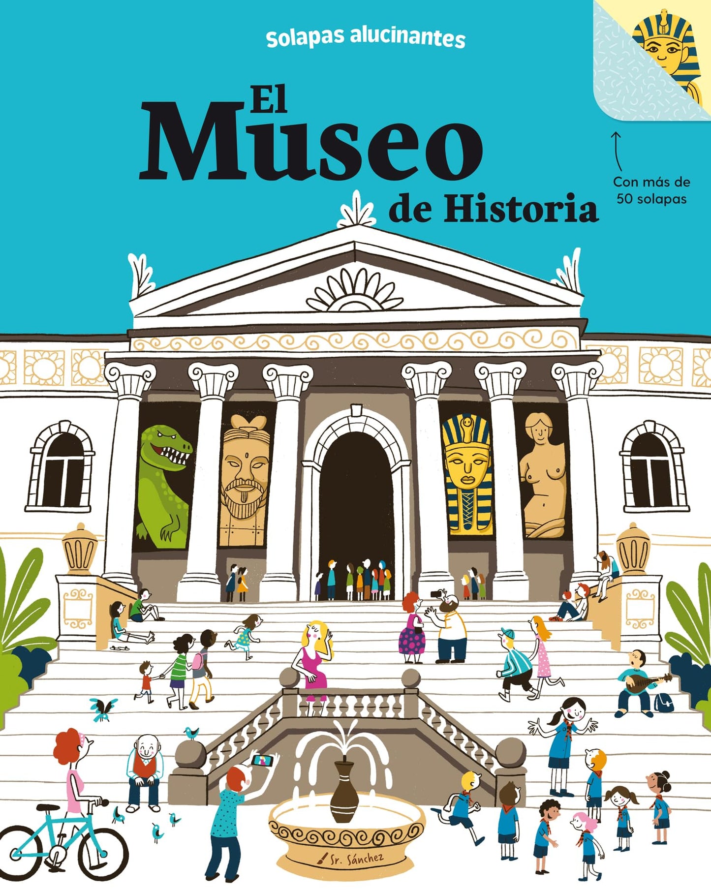 Libro: El Museo de Historia: Solapas alucinantes