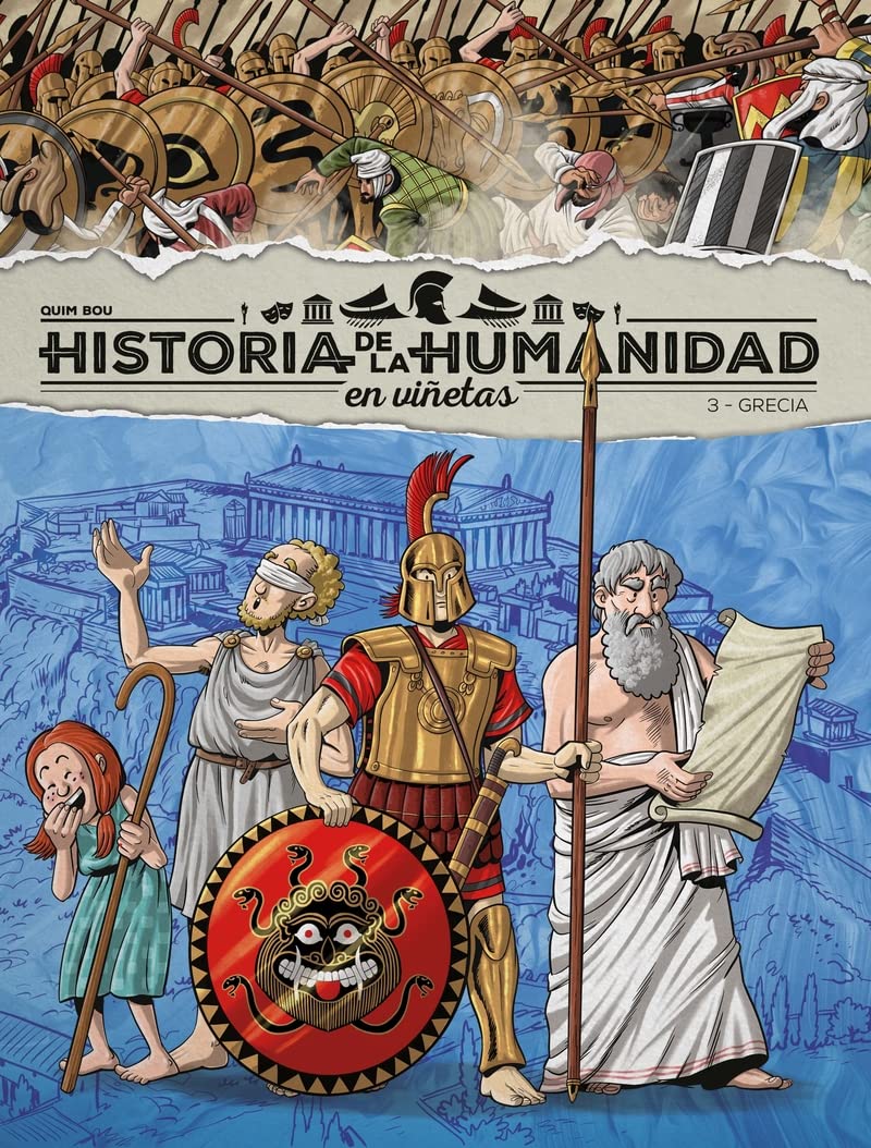 Libro: HISTORIA DE LA HUMANIDAD EN VIÑETAS VOL.3: GRECIA