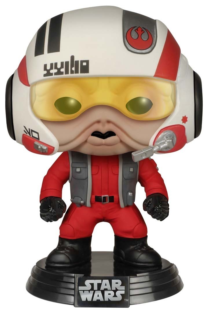 Funko Pop: Star Wars 6592 "Pop! Bobble E7 TFA Nien Nunb Figura with Helmet