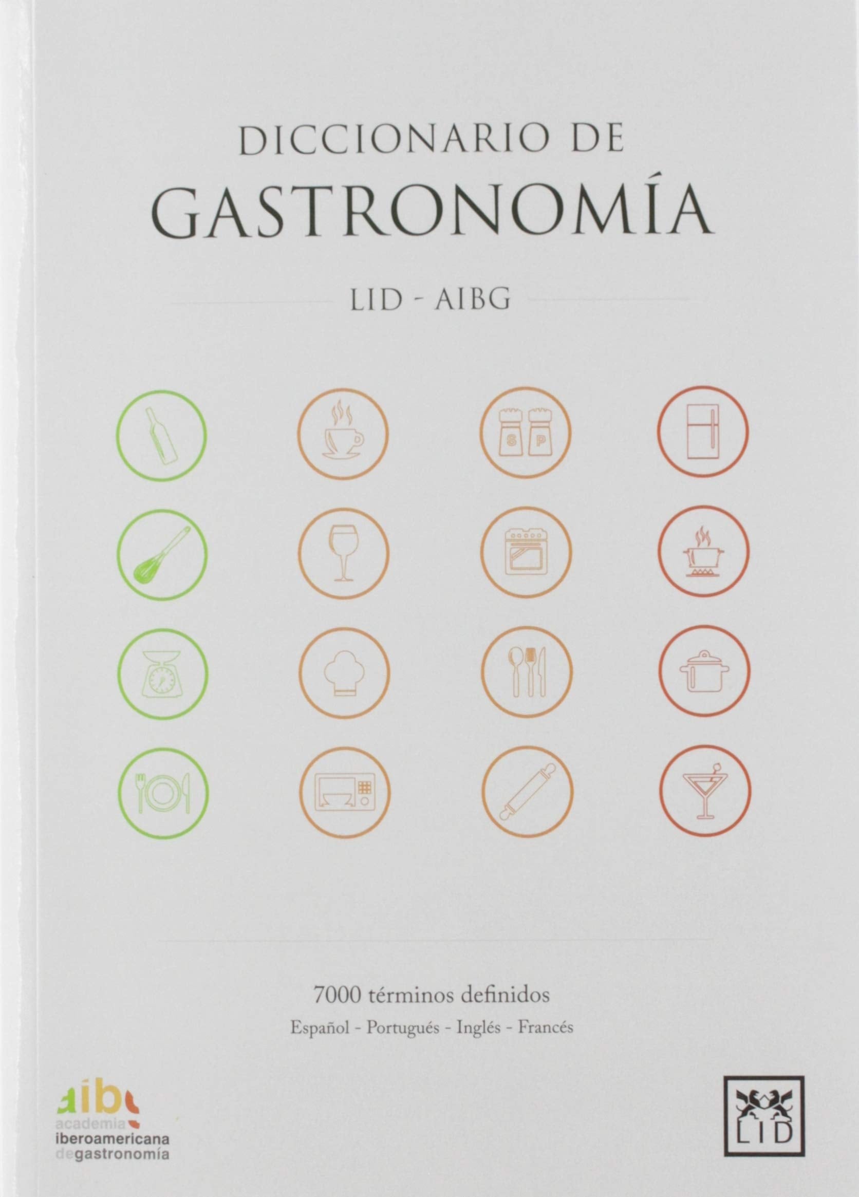 Libro: Diccionario de Gastronomía