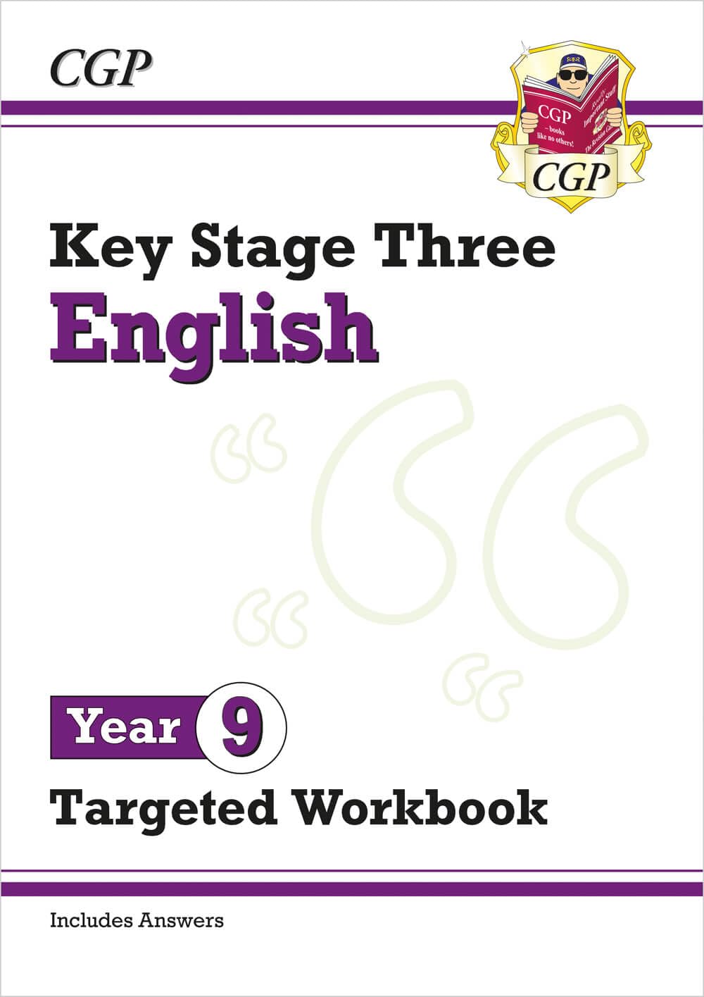 Libro: KS3 Year 9 English Targeted Workbook (with answers) (CGP KS3 Targeted Workbooks)