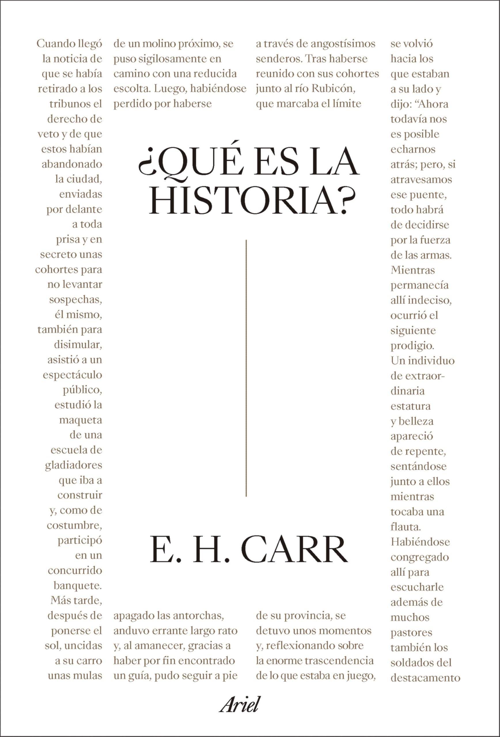 Libro: ¿Qué es la historia?