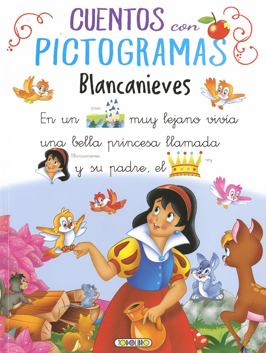 Libro: Blancanieves (Cuentos con pictogramas)