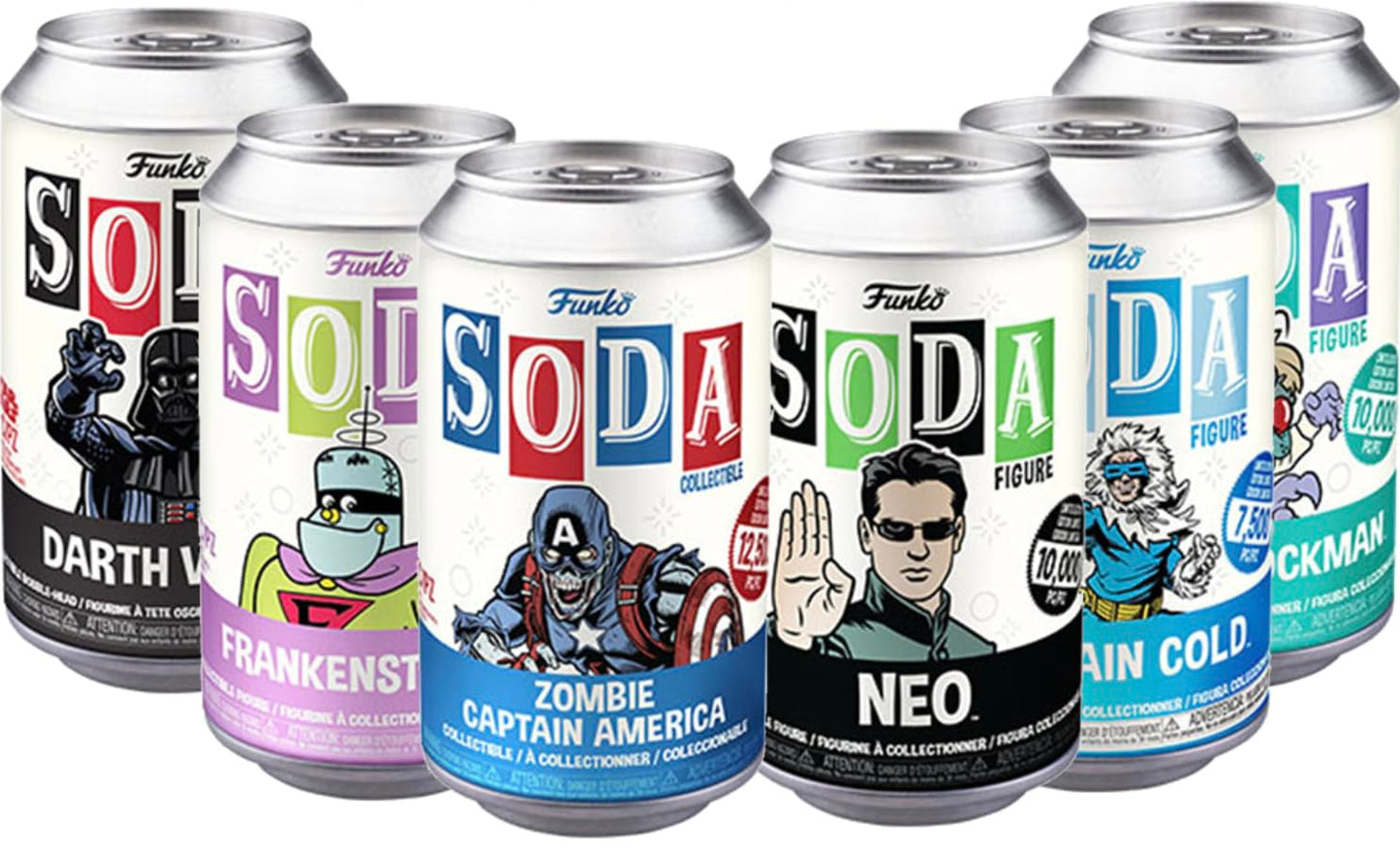 Funko Vinyl Soda Mystery Starter Set (Box of 6)