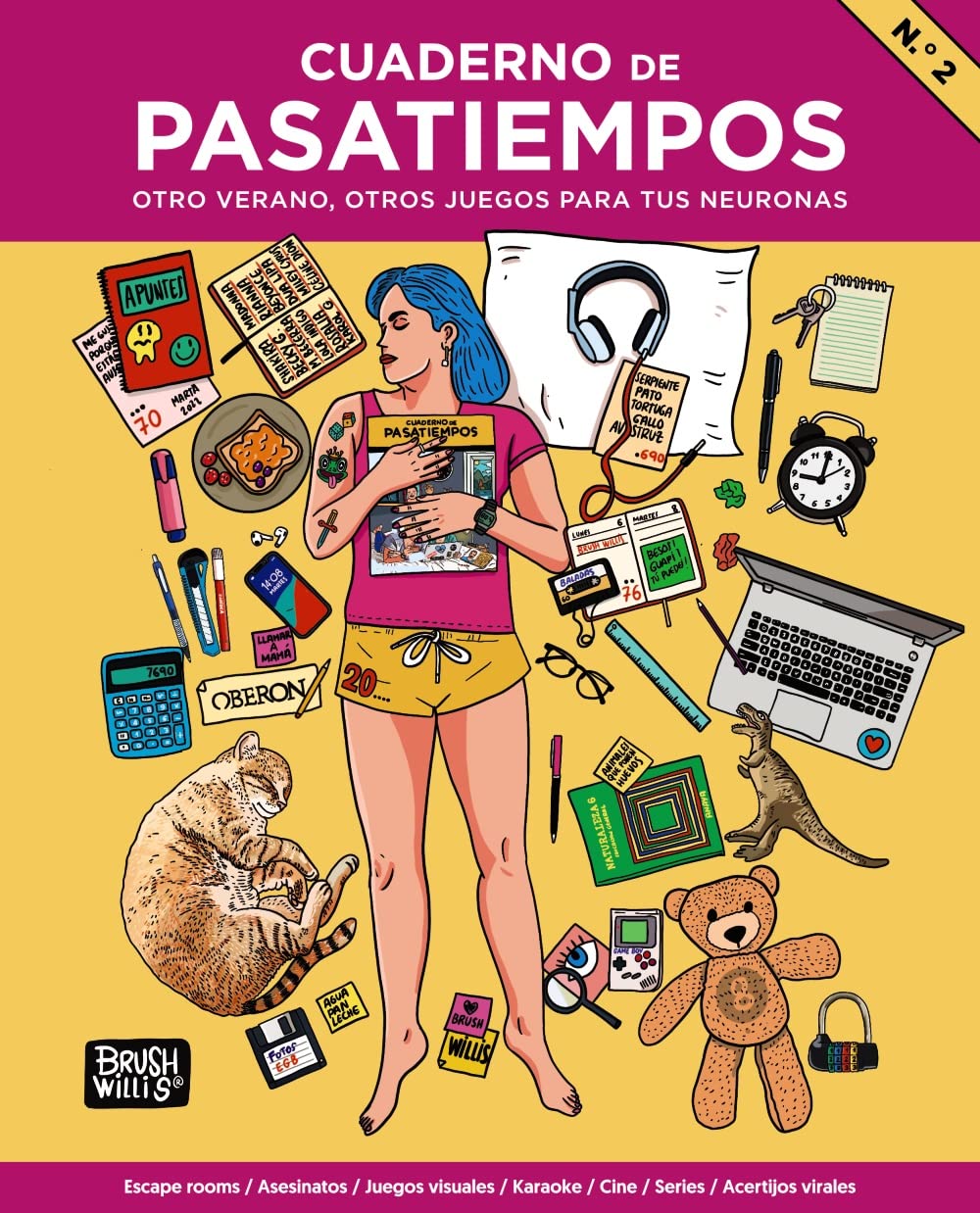 Libro: Cuaderno de pasatiempos N.º 2: Otro verano, otros juegos para tus neuronas (Libros singulares)