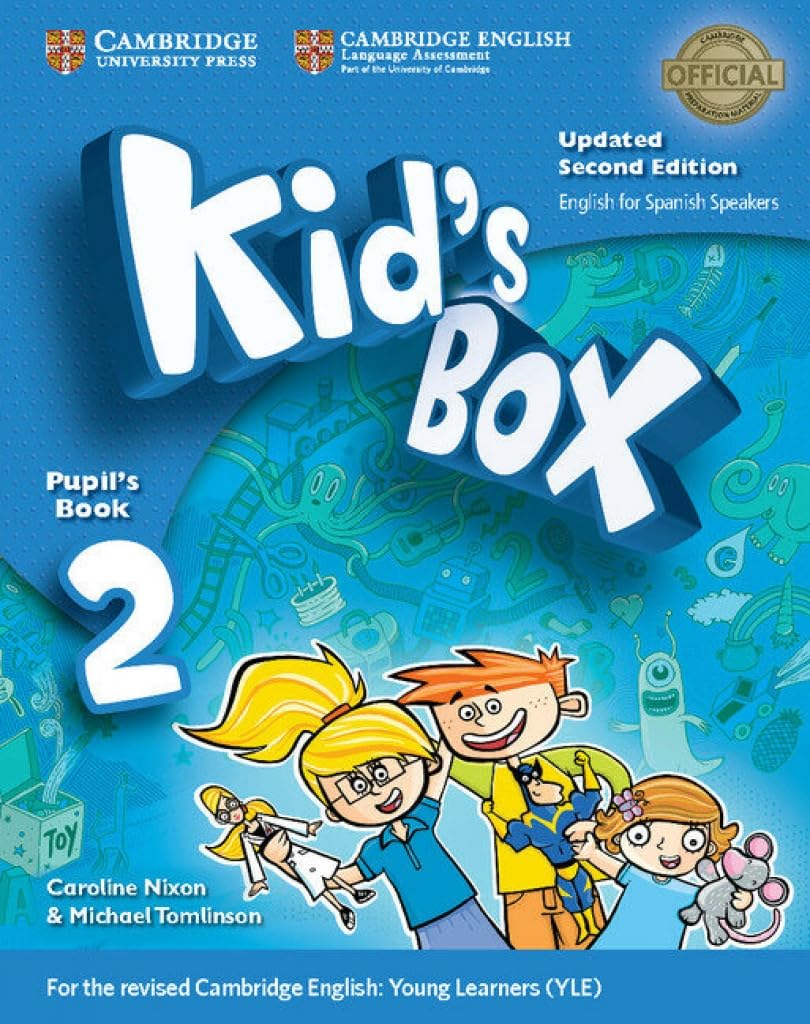 Libro: Kid's Box Level 2 Pupil's Book with My Home Booklet Updated English for Spanish Speakers