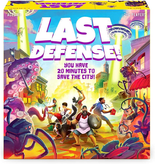 Funko Games Funko Board Signature Last Defense Game - Light Strategy Board Game for Children & Adults (Ages 10+) - 2-4 Players - Collectible Figura de Vinilo