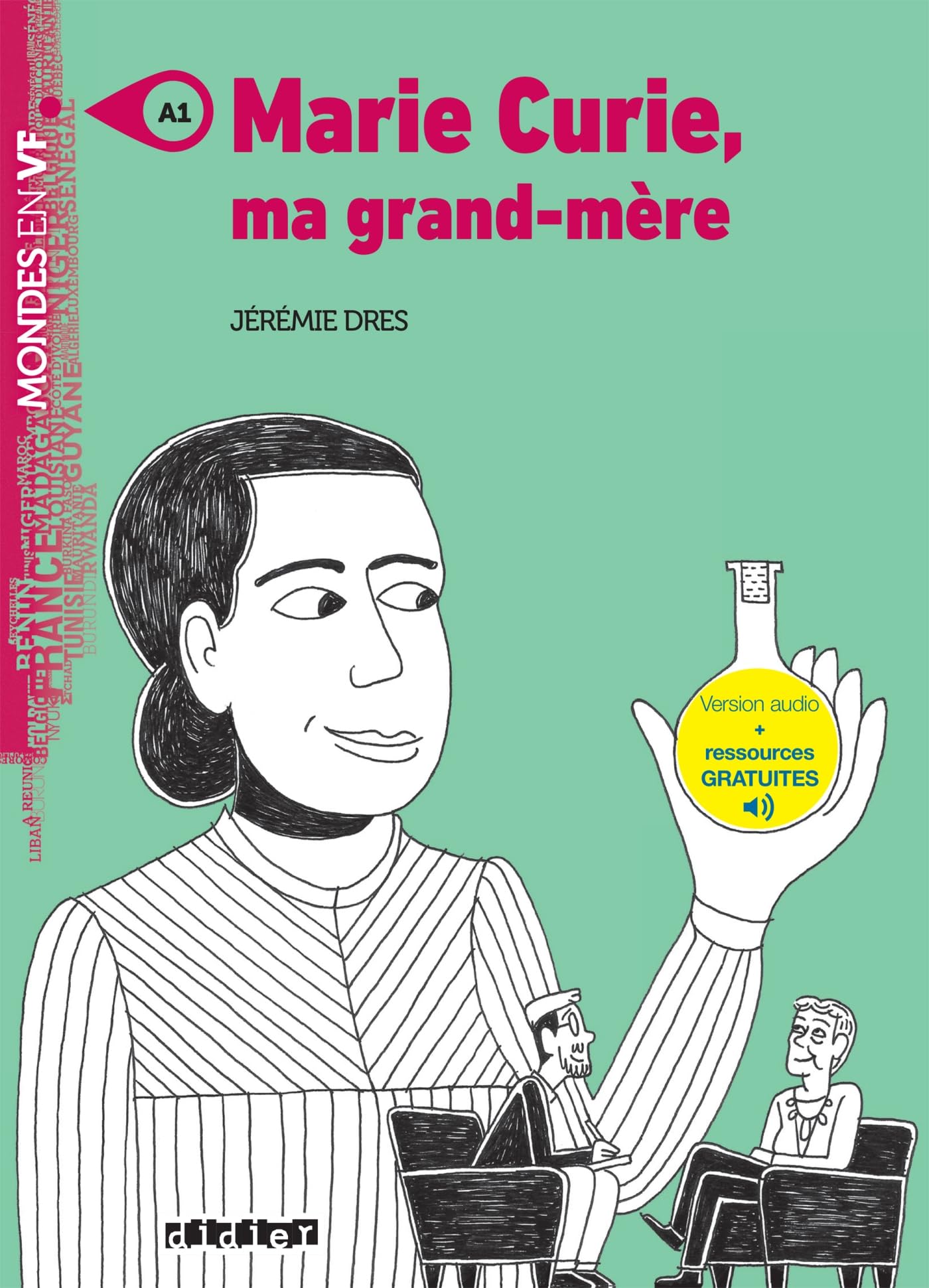Libro: Mondes en VF - Marie Curie, ma grand-mère - Niv. A1 - Livre + audios