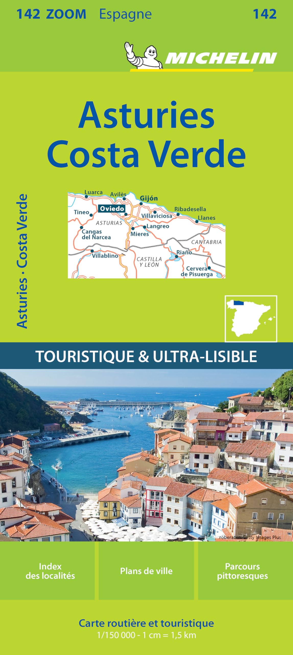 Libro: Carte Zoom Asturies, Costa Verde (French Edition)