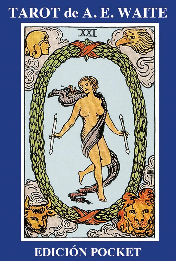 Libro: Tarot de A. E. Waite - Edición Pocket.: Cartas y libro de instrucciones