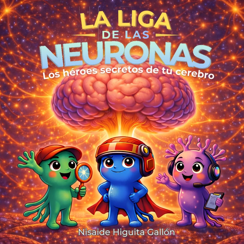 Libro: La liga de las neuronas: Los héroes secretos de tu cerebro: descubre cómo funcionan las neuronas de forma divertida