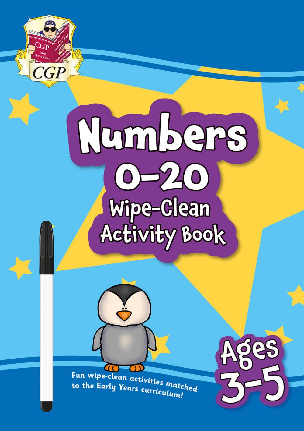 Libro: New Numbers 0-20 Wipe-Clean Activity Book for Ages 3-5 (with pen)