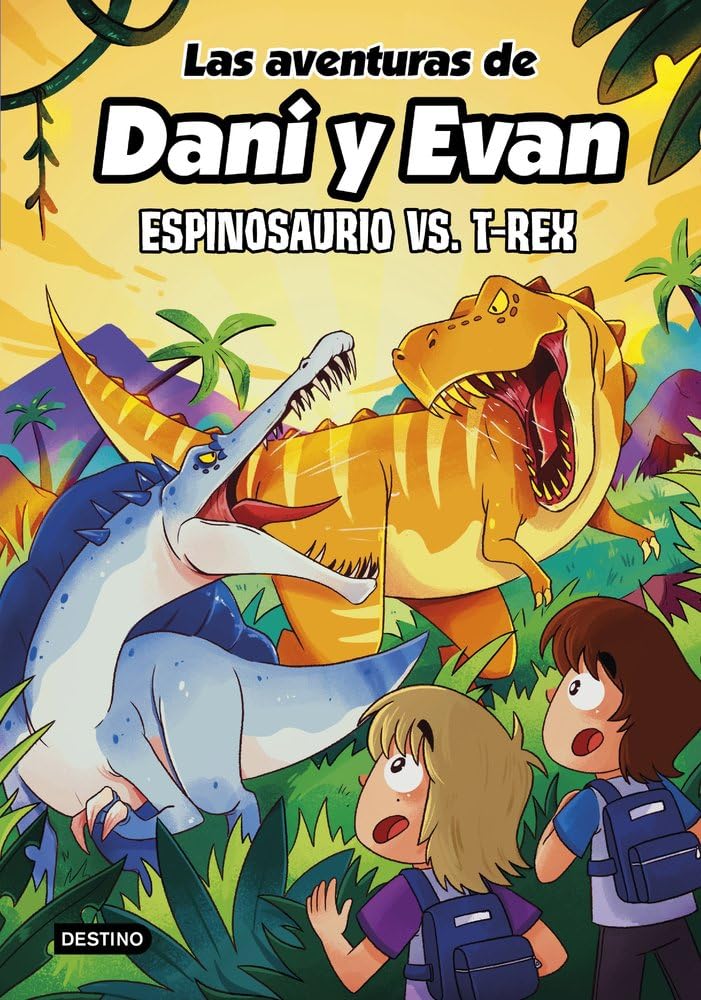 Las aventuras de Dani y Evan 10. Espinosaurio vs. T-Rex (Jóvenes influencers)