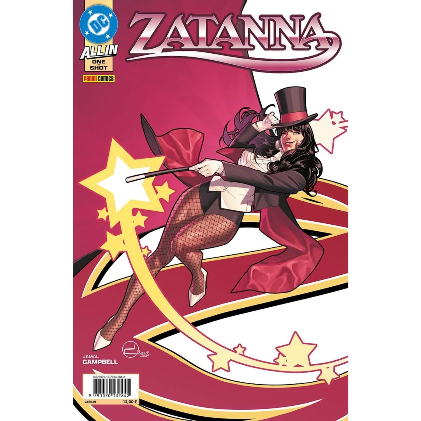 Libro: Dc one-shot all in zatanna. ¡empieza el espectáculo!