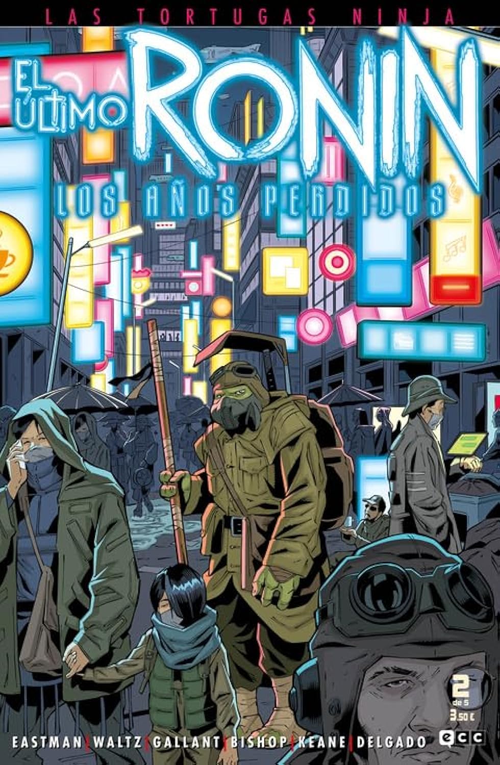 Libro: Las Tortugas Ninja: El último ronin - Los años perdidos núm. 2 de 5
