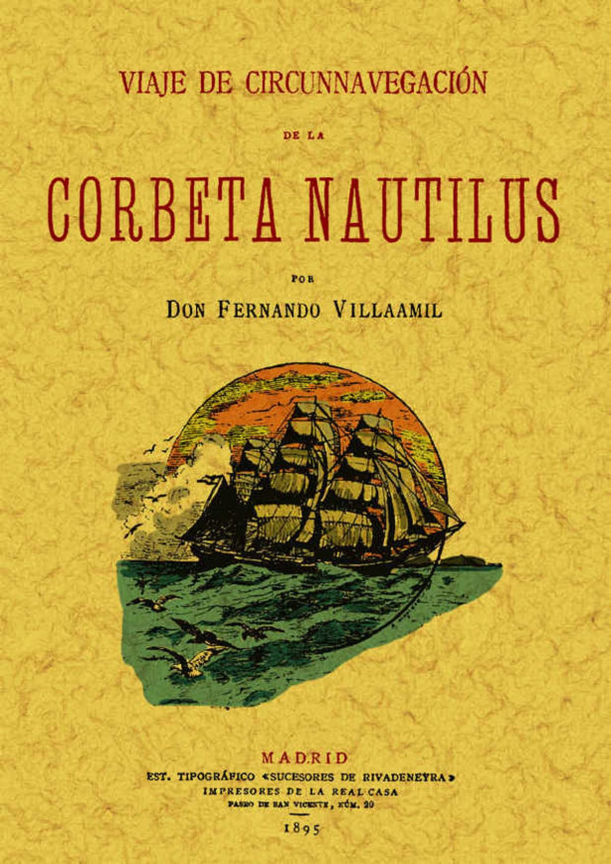 Libro: Viaje de circunnavegación de la corbeta Nautilus