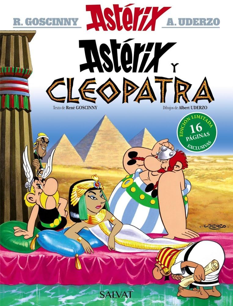 Libro: Astérix y Cleopatra. Edición 2021