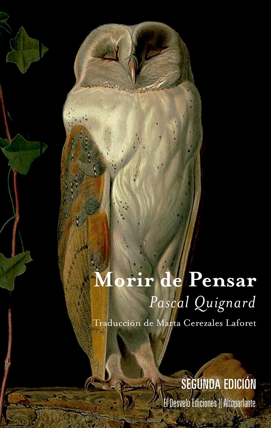 Libro: Morir de pensar; Último Reino IX: 54 (Altoparlante)