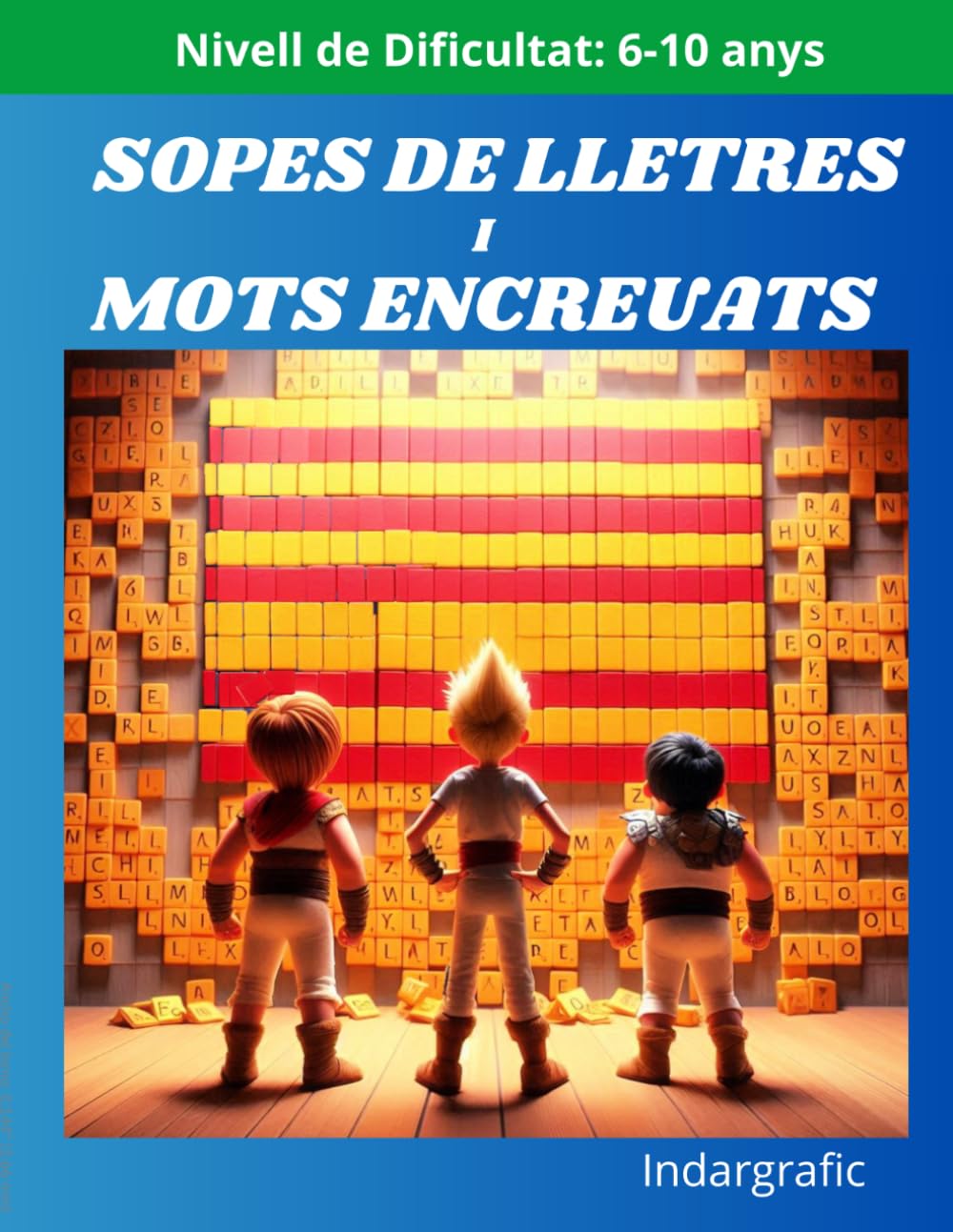 Libro: Sopes de lletres i mots encreuats en català per a nens.: Nivell de Dificultat: 6-8 anys (Passatemps en català)