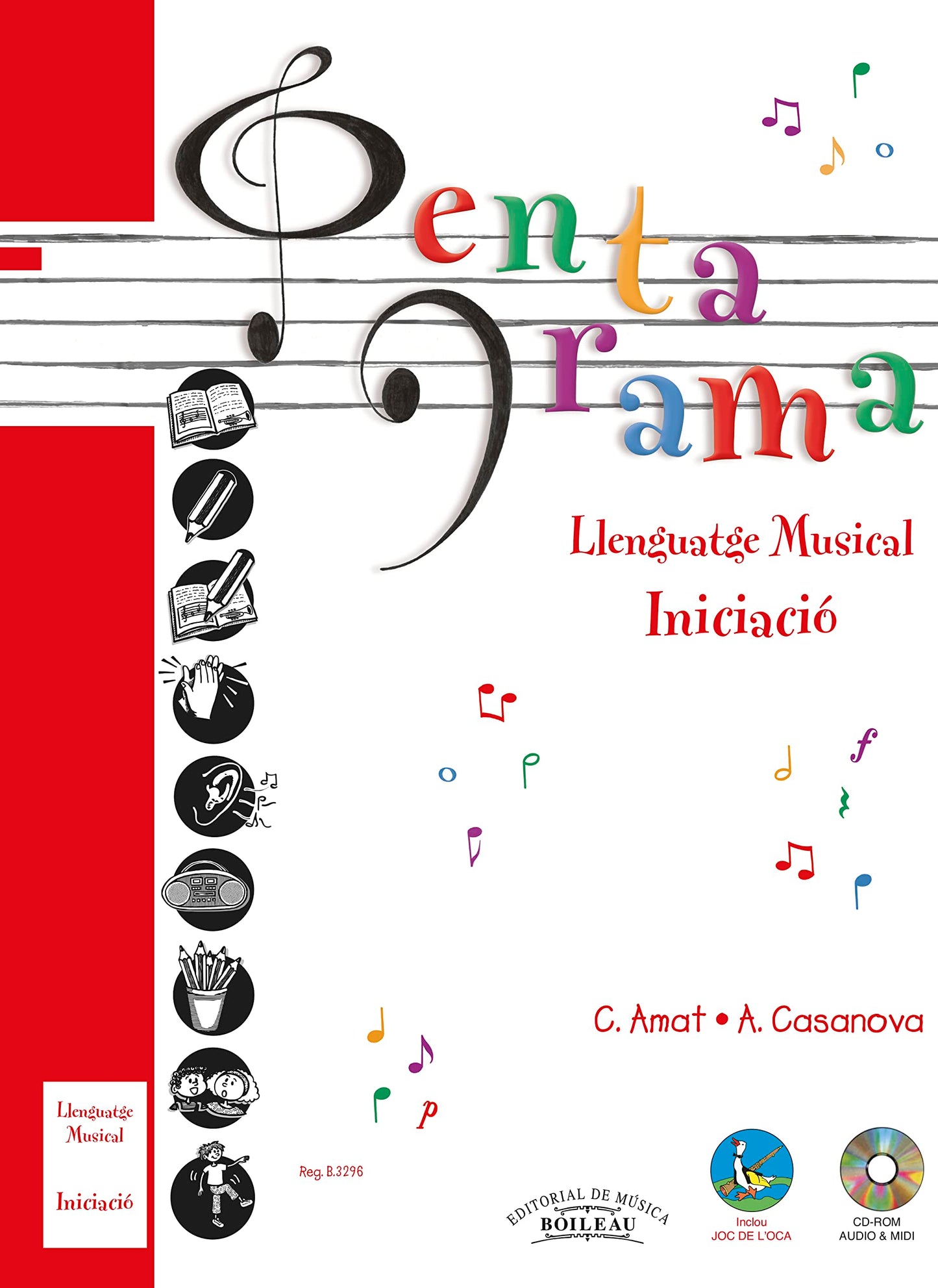 Libro: Pentagrama Iniciació Llenguatge Musical